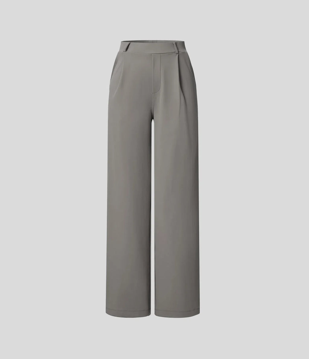 Polished Comfort High Waisted Pants