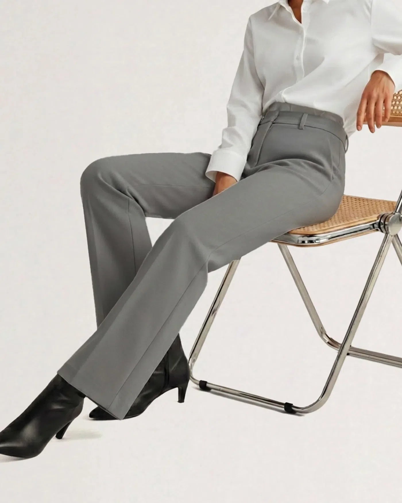 Polished Comfort High Waisted Pants